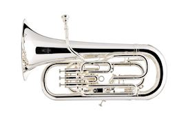 BESSON - BE969T-2-0 EUPHONIUM SOVEREIGN VERZILVERD MET TRIGGER